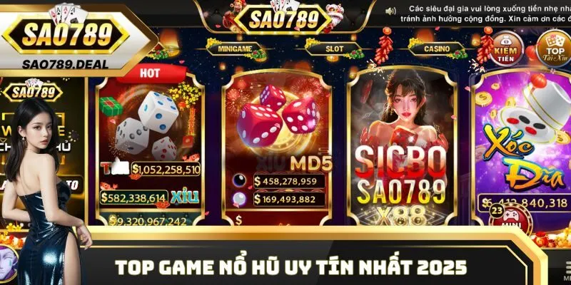 Top game nổ hũ uy tín